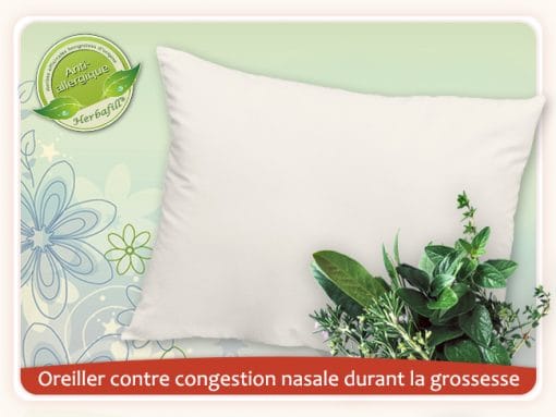 Oreiller contre congestion nasale durant la grossesse